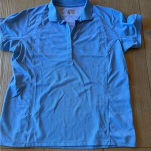 Columbia Women's Light Blue Polo Shirt
